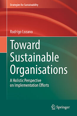eBook (pdf) Toward Sustainable Organisations de Rodrigo Lozano