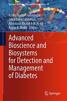 Livre Relié Advanced Bioscience and Biosystems for Detection and Management of Diabetes de 