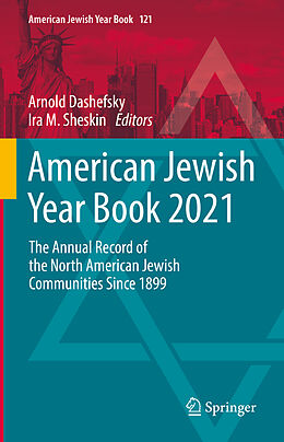 Livre Relié American Jewish Year Book 2021 de 