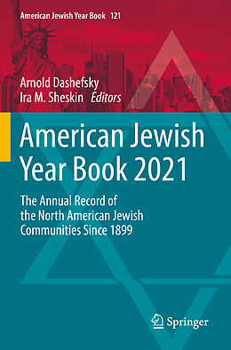 Couverture cartonnée American Jewish Year Book 2021 de 