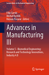 E-Book (pdf) Advances in Manufacturing III von 