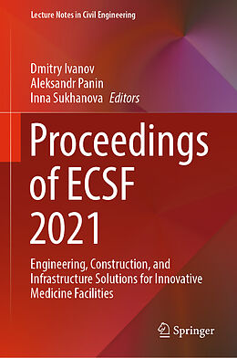 Livre Relié Proceedings of ECSF 2021 de 