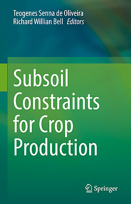 Fester Einband Subsoil Constraints for Crop Production von Larry Peterson