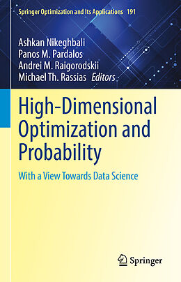 Fester Einband High-Dimensional Optimization and Probability von Scott Smith, Jia Di