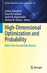 eBook (pdf) High-Dimensional Optimization and Probability de 