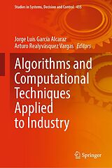 eBook (pdf) Algorithms and Computational Techniques Applied to Industry de 