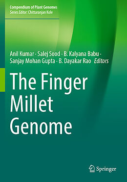 Couverture cartonnée The Finger Millet Genome de 