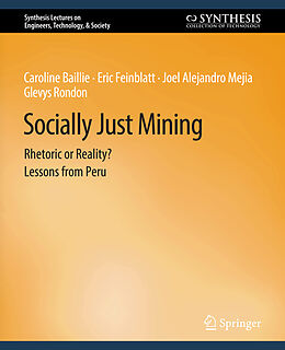 Couverture cartonnée Socially Just Mining de Jordan Aitken, Rita Armstrong, Kylie Macpherson