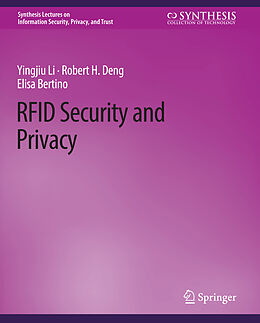 Couverture cartonnée RFID Security and Privacy de Yingjiu Li, Elisa Bertino, Robert Deng