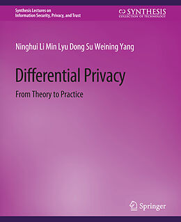 Couverture cartonnée Differential Privacy de Ninghui Li, Weining Yang, Dong Su