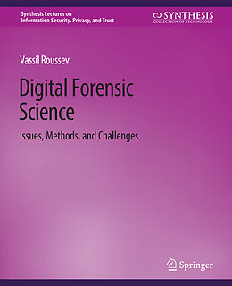 Couverture cartonnée Digital Forensic Science de Vassil Roussev