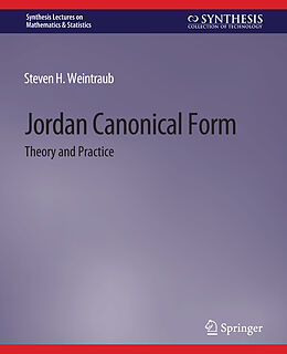 Couverture cartonnée Jordan Canonical Form de Steven H. Weintraub