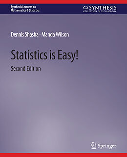 Couverture cartonnée Statistics is Easy! 2nd Edition de Manda Wilson, Dennis Shasha