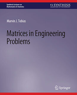 Couverture cartonnée Matrices in Engineering Problems de Marvin Tobias