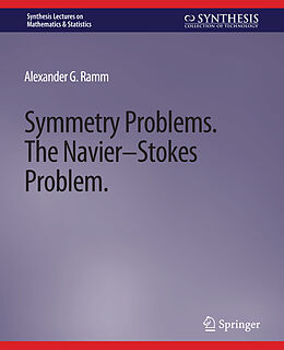 Couverture cartonnée Symmetry Problems de Alexander G. Ramm