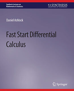 Couverture cartonnée Fast Start Differential Calculus de Daniel Ashlock