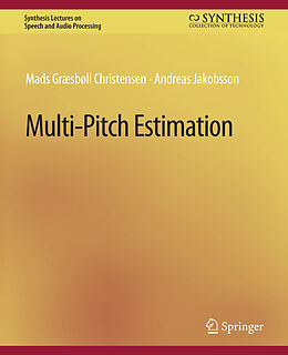 Couverture cartonnée Multi-Pitch Estimation de Andreas Jakobsson, Mads Christensen