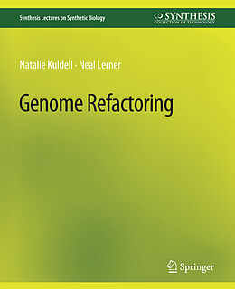 Couverture cartonnée Genome Refactoring de Neal Lerner, Natalie Kuldell