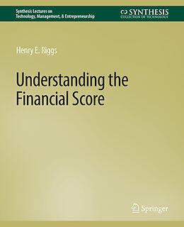 Couverture cartonnée Understanding the Financial Score de Henry E. Riggs