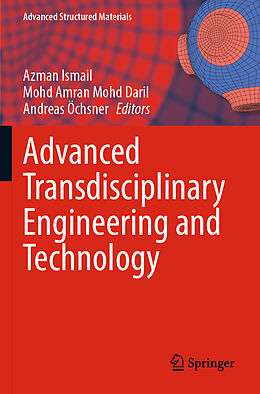 Couverture cartonnée Advanced Transdisciplinary Engineering and Technology de 