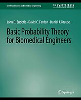 eBook (pdf) Basic Probability Theory for Biomedical Engineers de John D. Enderle, David C. Farden, Daniel J. Krause