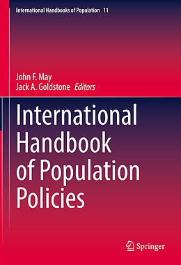 Livre Relié International Handbook of Population Policies de 