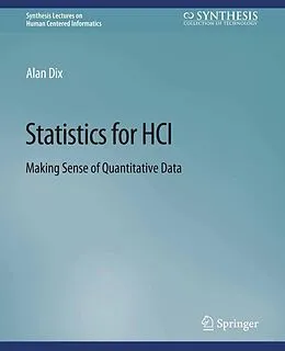 E-Book (pdf) Statistics for HCI von Alan Dix