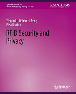 eBook (pdf) RFID Security and Privacy de Yingjiu Li, Robert Deng, Elisa Bertino