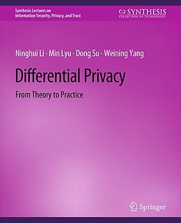 eBook (pdf) Differential Privacy de Ninghui Li, Min Lyu, Dong Su