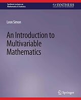 eBook (pdf) An Introduction to Multivariable Mathematics de Leon Simon