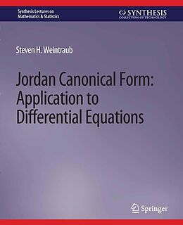 eBook (pdf) Jordan Canonical Form de Steven H. Weintraub