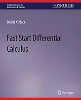 eBook (pdf) Fast Start Differential Calculus de Daniel Ashlock