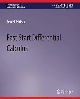 eBook (pdf) Fast Start Differential Calculus de Daniel Ashlock