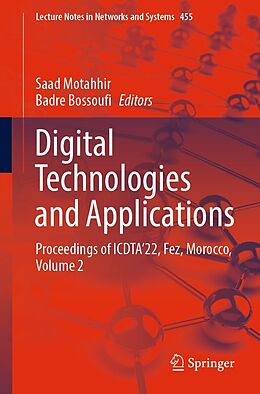 eBook (pdf) Digital Technologies and Applications de 