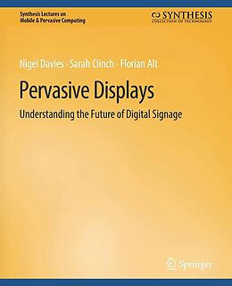 eBook (pdf) Pervasive Displays de Nigel Davies, Sarah Clinch, Florian Alt