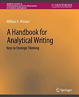 eBook (pdf) A Handbook for Analytical Writing de William E. Winner