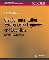 eBook (pdf) Oral Communication Excellence for Engineers and Scientists de Judith Shaul Norback