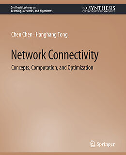 Couverture cartonnée Network Connectivity de Hanghang Tong, Chen Chen