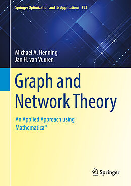 Fester Einband Graph and Network Theory von Jan H. van Vuuren, Michael A. Henning