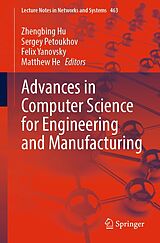 eBook (pdf) Advances in Computer Science for Engineering and Manufacturing de 