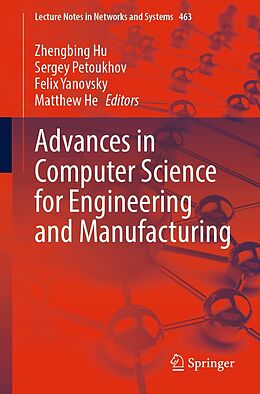 eBook (pdf) Advances in Computer Science for Engineering and Manufacturing de 