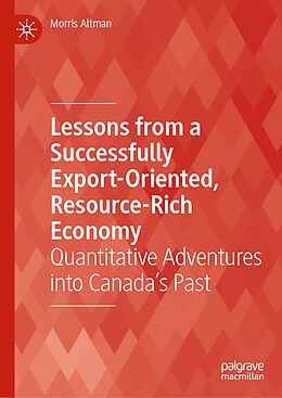 Livre Relié Lessons from a Successfully Export-Oriented, Resource-Rich Economy de Morris Altman