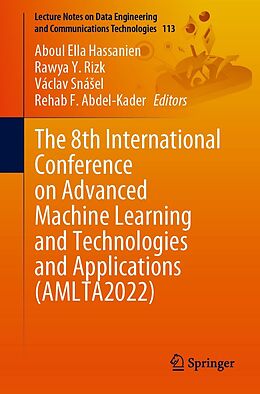 eBook (pdf) The 8th International Conference on Advanced Machine Learning and Technologies and Applications (AMLTA2022) de 