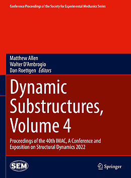 Livre Relié Dynamic Substructures, Volume 4 de 