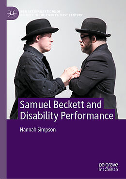 Livre Relié Samuel Beckett and Disability Performance de Hannah Simpson