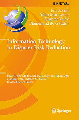 Couverture cartonnée Information Technology in Disaster Risk Reduction de 