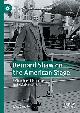 Fester Einband Bernard Shaw on the American Stage von L. W. Conolly