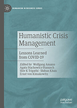 Livre Relié Humanistic Crisis Management de 