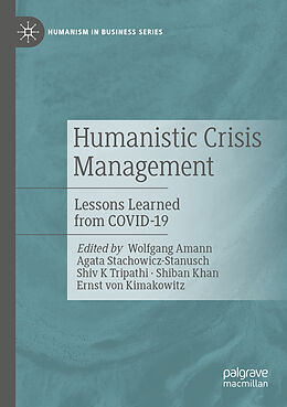 Couverture cartonnée Humanistic Crisis Management de 