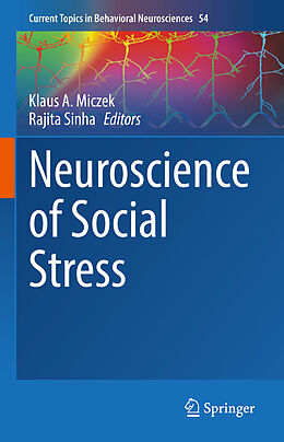 Fester Einband Neuroscience of Social Stress von 